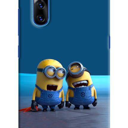 Minion Laughing Vivo V15 Pro Hard Case Back Cover by Casekaro