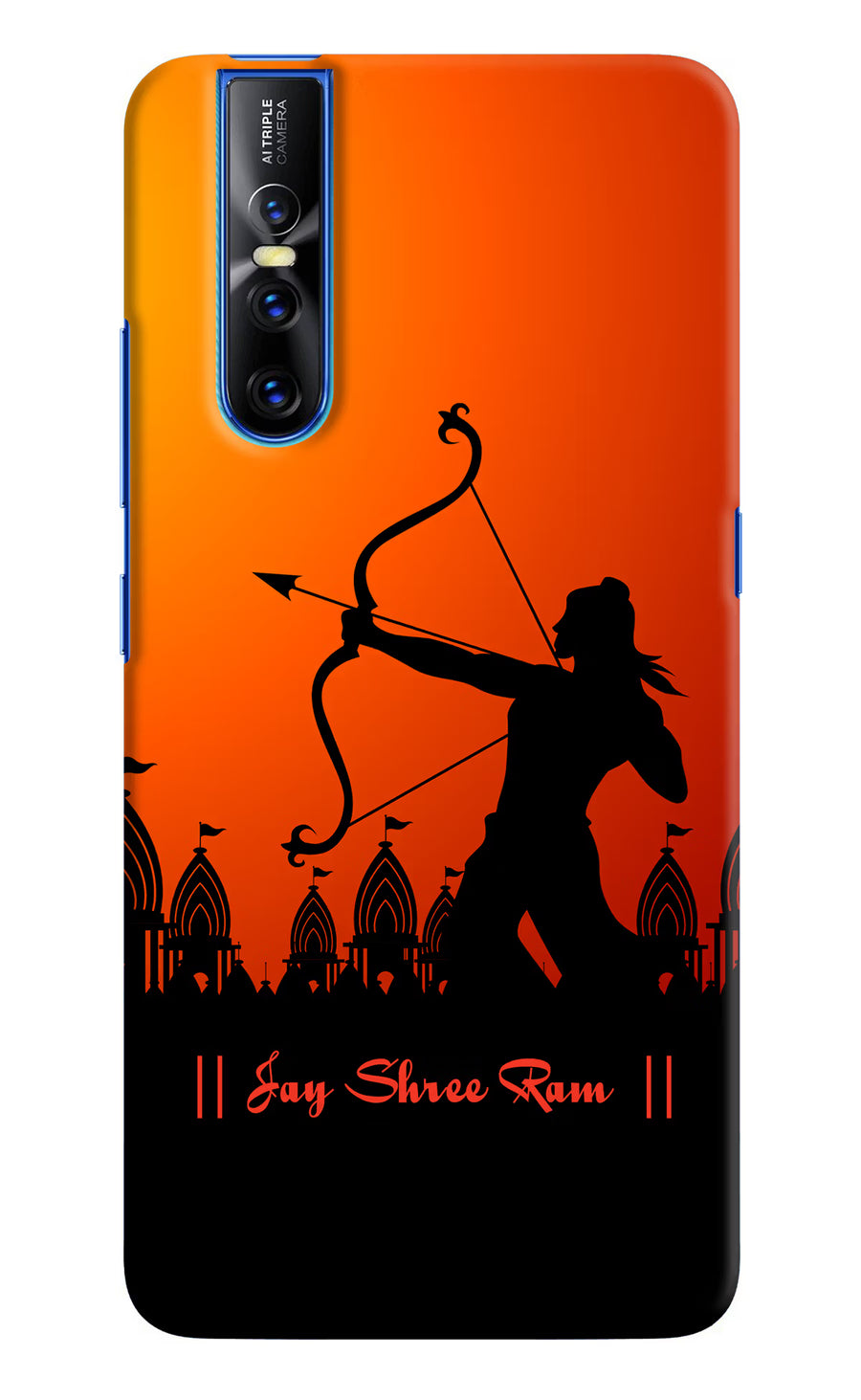 Lord Ram - 4 Vivo V15 Pro Back Cover, Hard case
