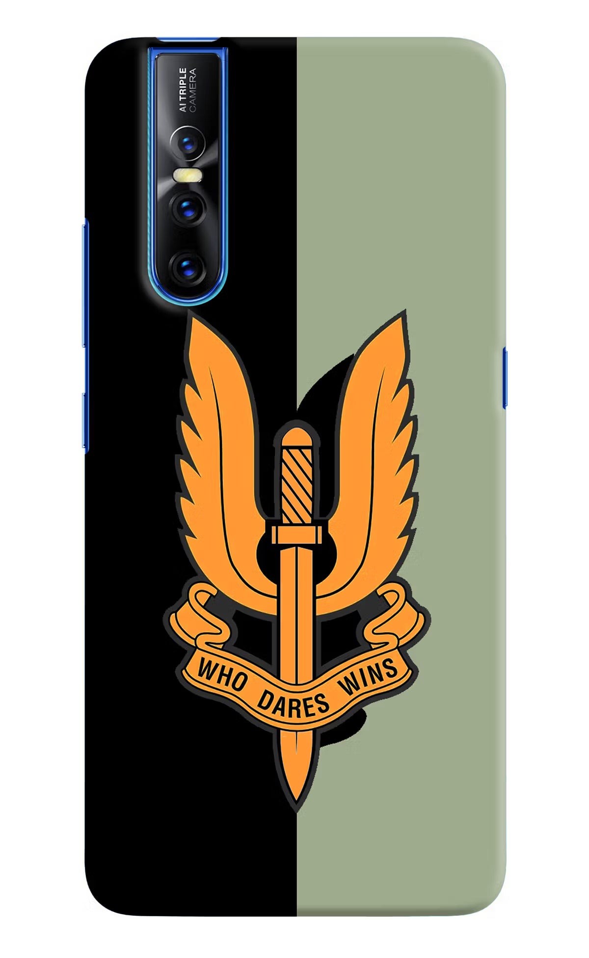 Balidan Logo Vivo V15 Pro Hard Case Back Cover by Casekaro