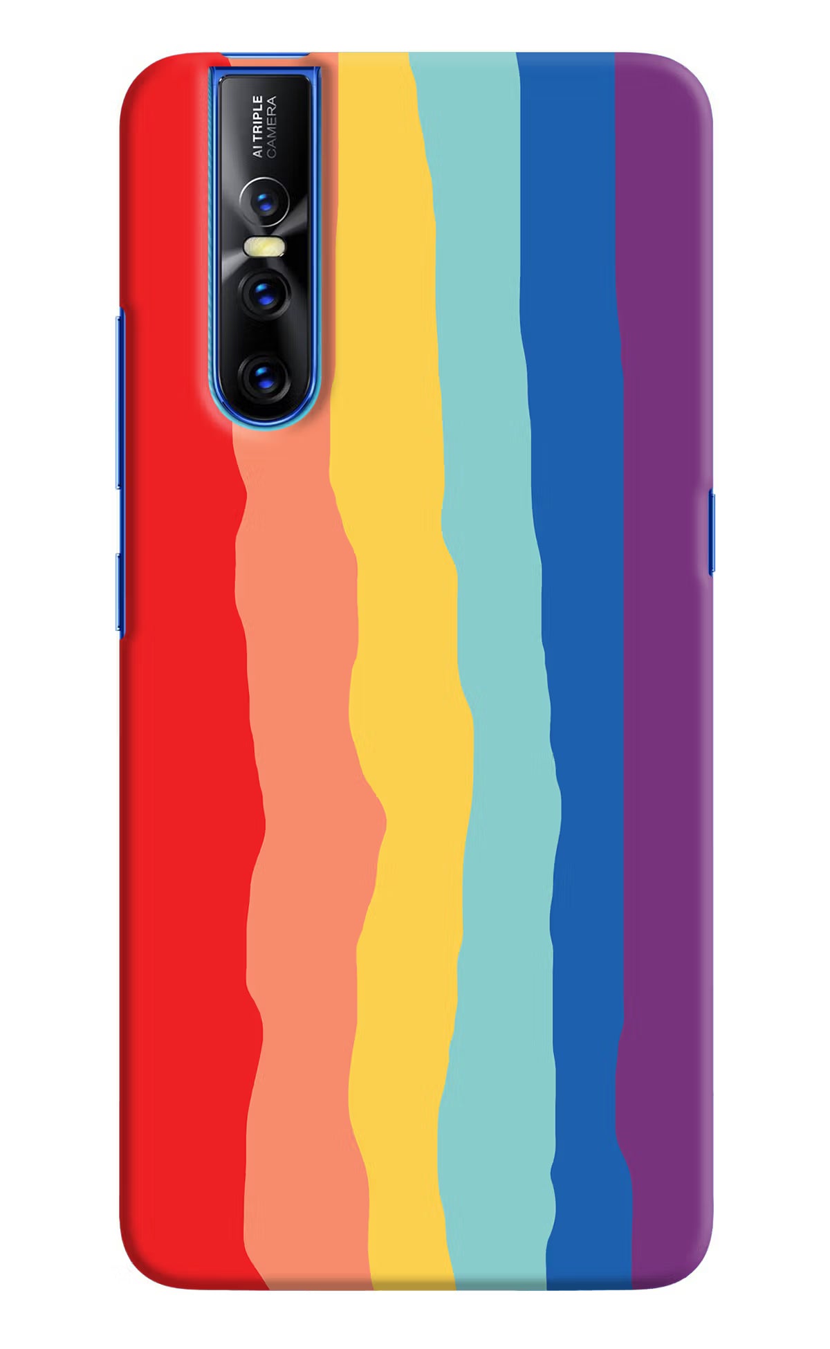 Rainbow Vivo V15 Pro Hard Case Back Cover by Casekaro