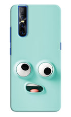 Funny Cartoon Vivo V15 Pro Hard Case Back Cover by Casekaro