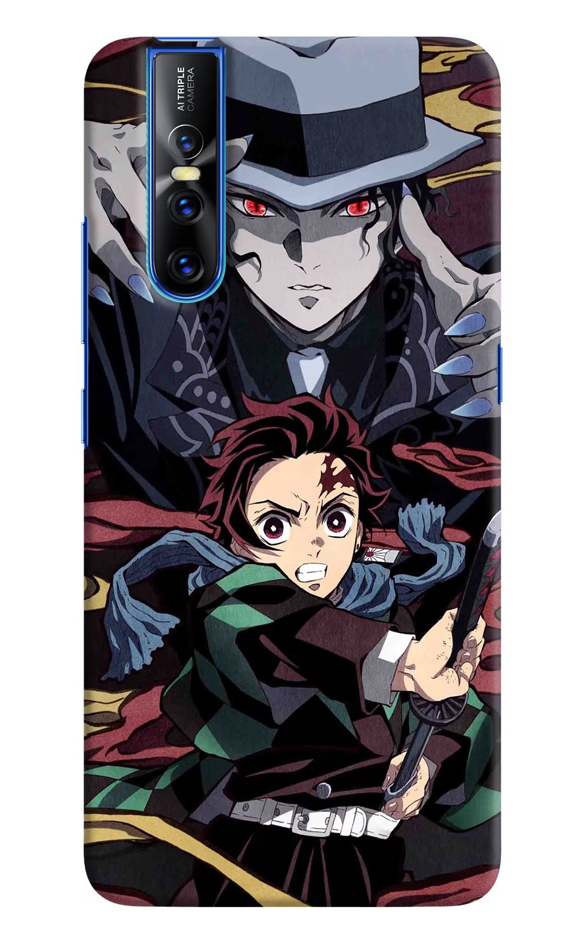 Demon Slayer Vivo V15 Pro Hard Case Back Cover by Casekaro