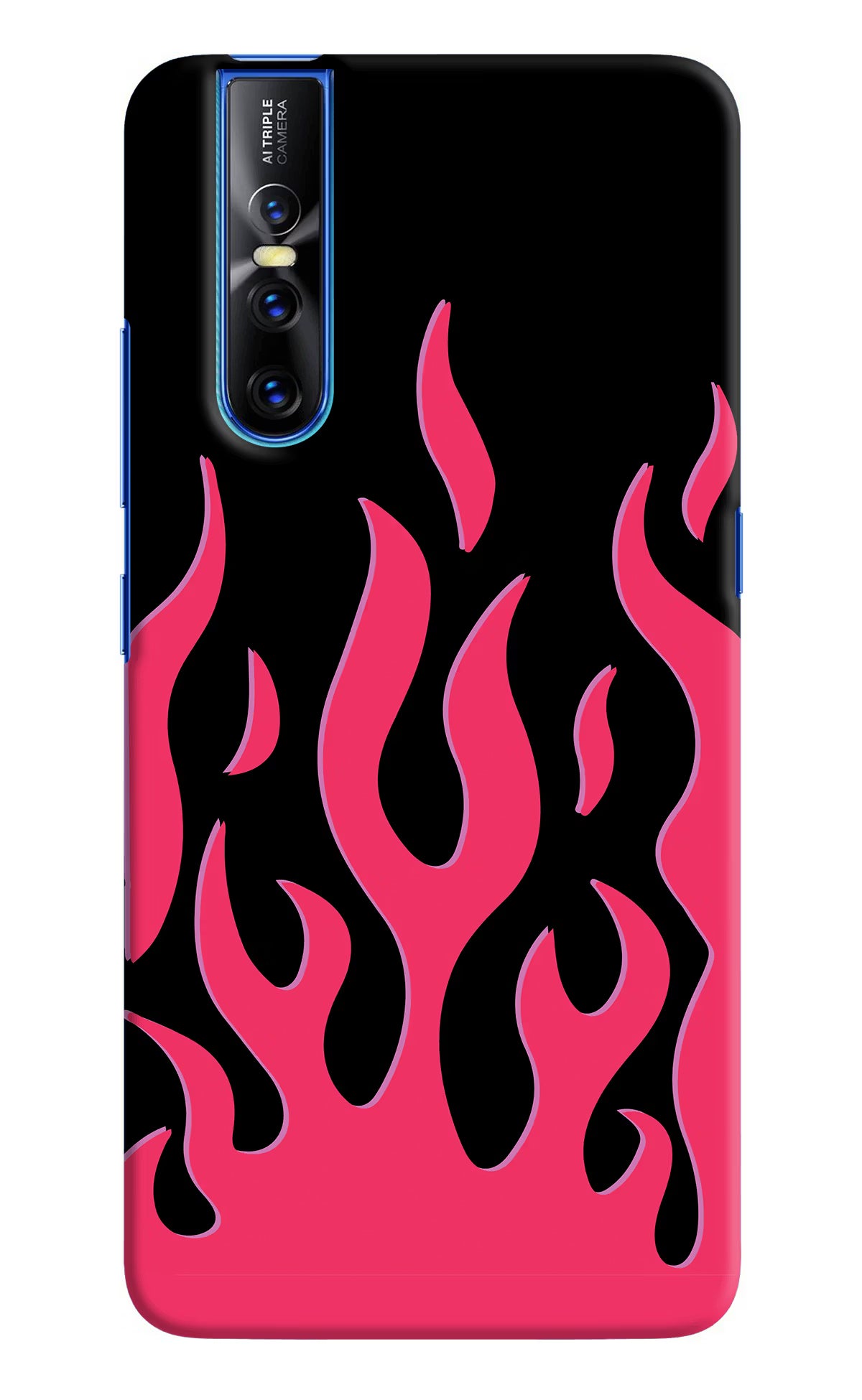 Fire Flames Vivo V15 Pro Hard Case Back Cover by Casekaro