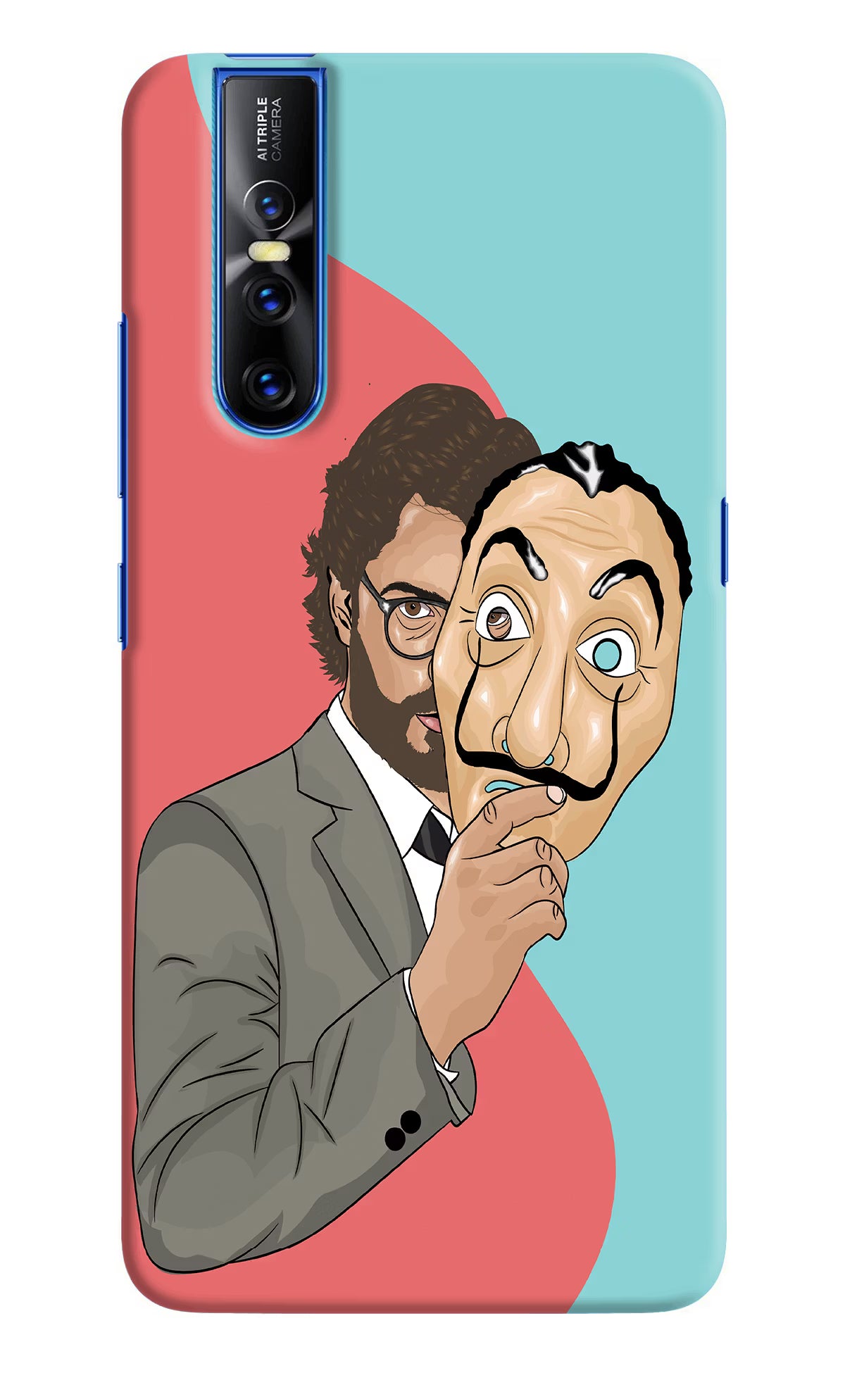 Professor Vivo V15 Pro Hard Case Back Cover by Casekaro