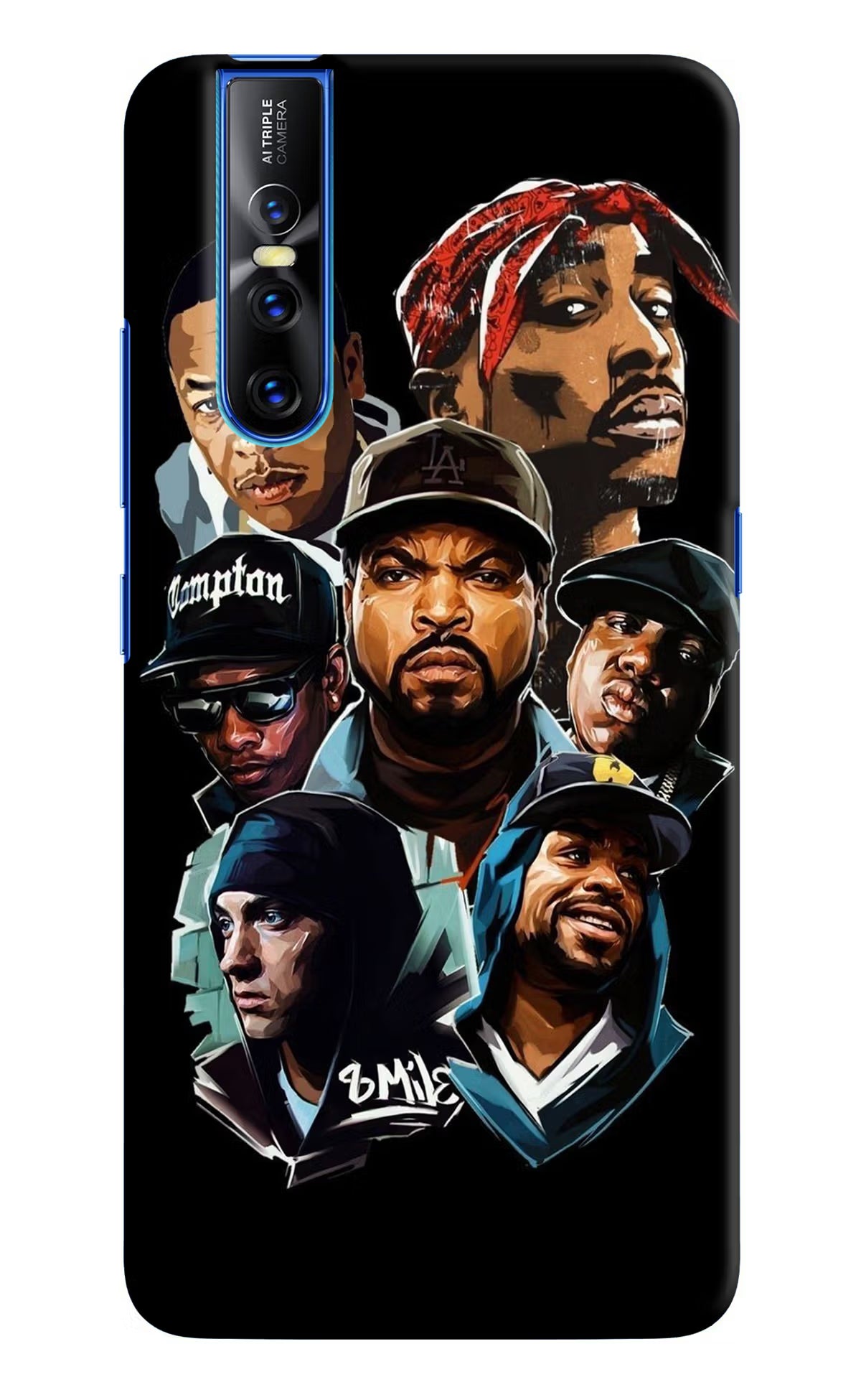Rappers Vivo V15 Pro Hard Case Back Cover by Casekaro
