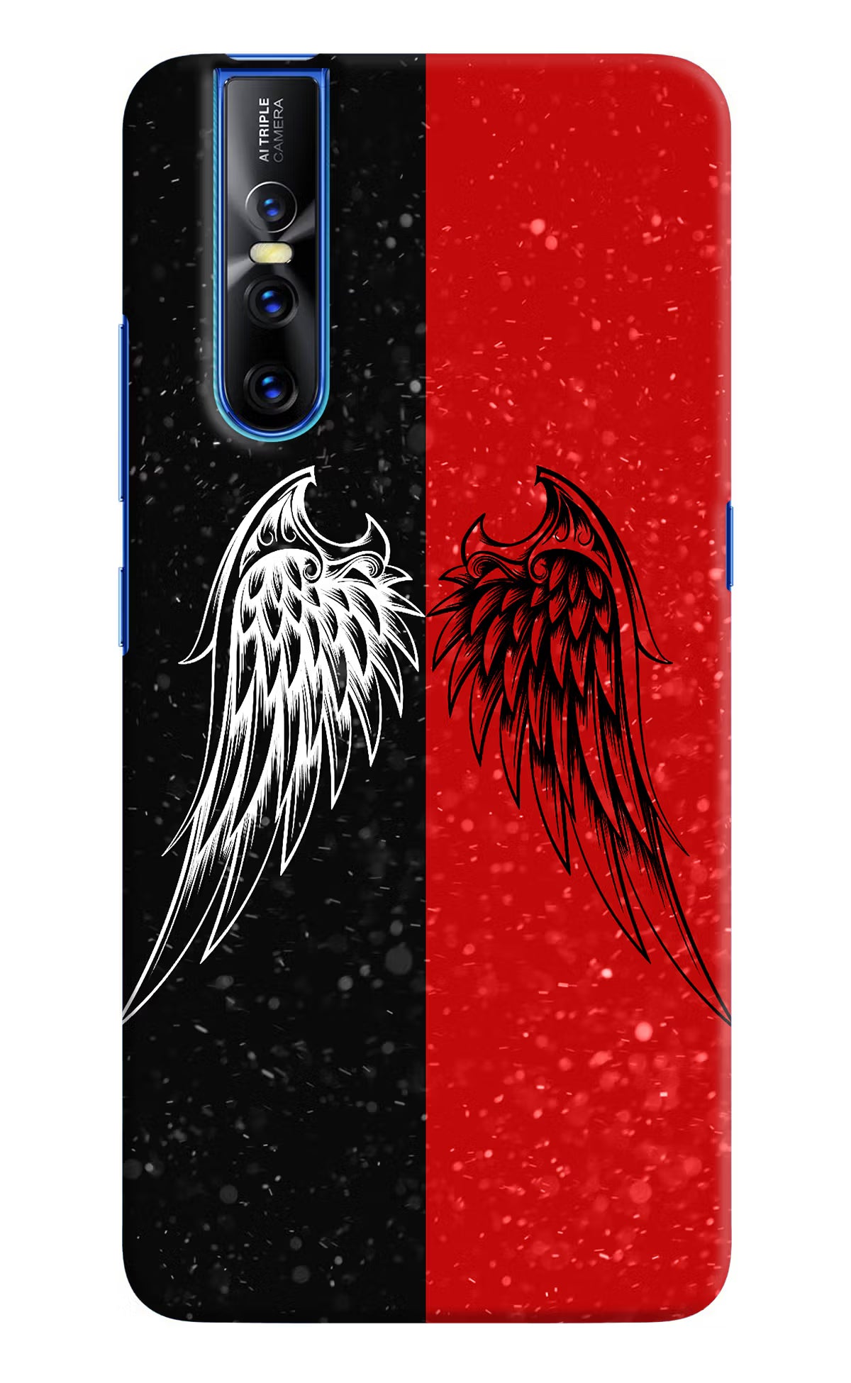Wings Vivo V15 Pro Hard Case Back Cover by Casekaro