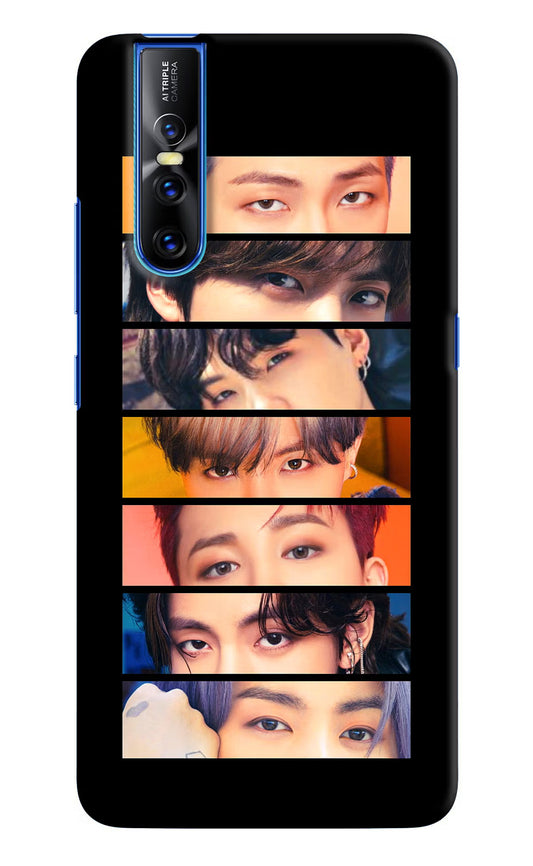 BTS Eyes Vivo V15 Pro Hard Case Back Cover by Casekaro