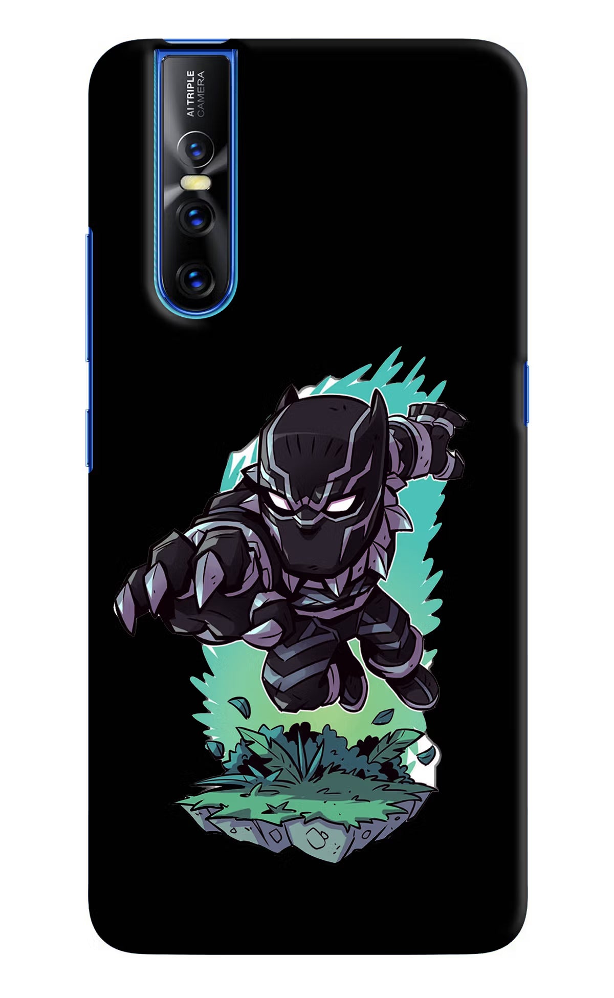 Black Panther Vivo V15 Pro Hard Case Back Cover by Casekaro