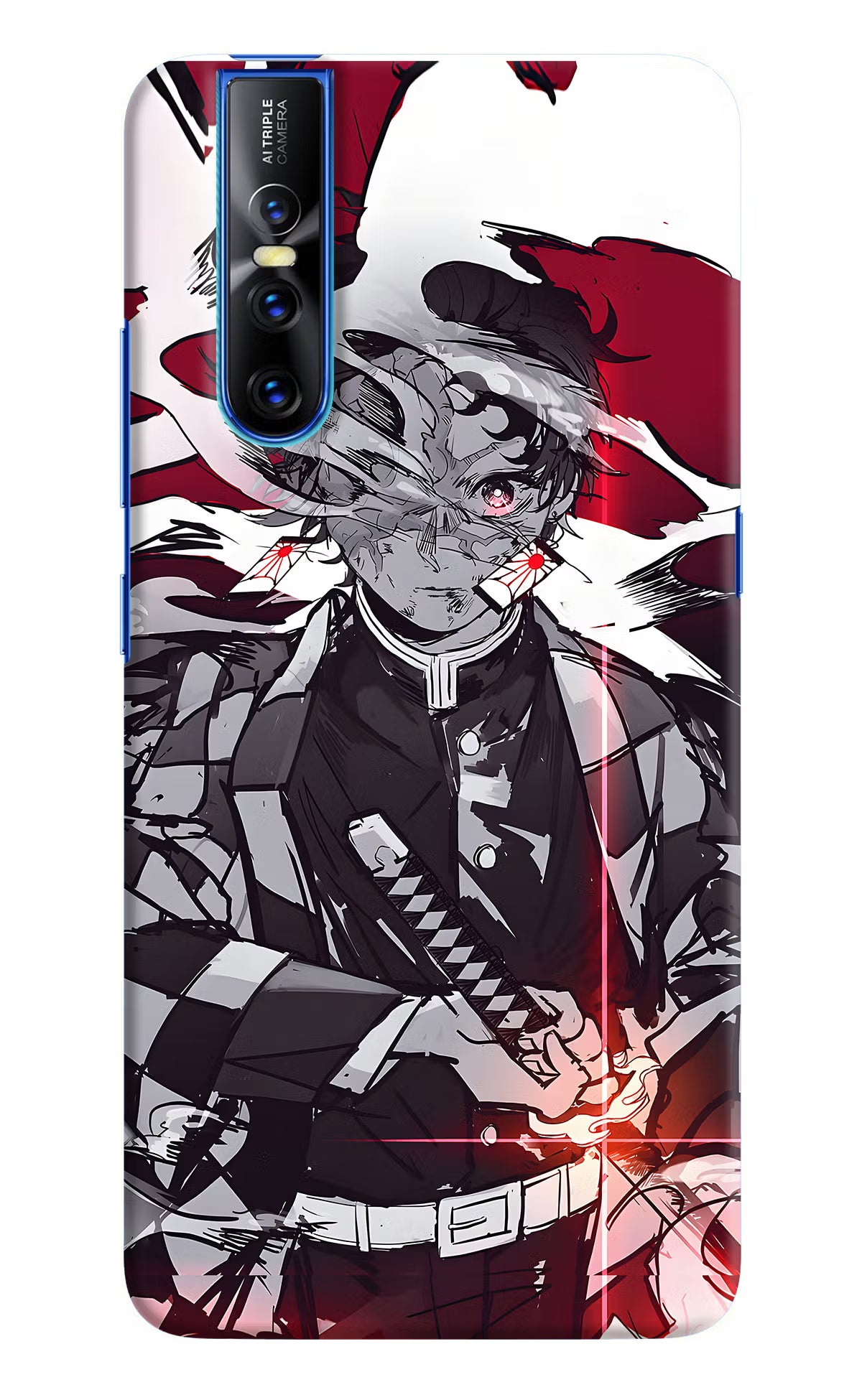 Demon Slayer Vivo V15 Pro Hard Case Back Cover by Casekaro
