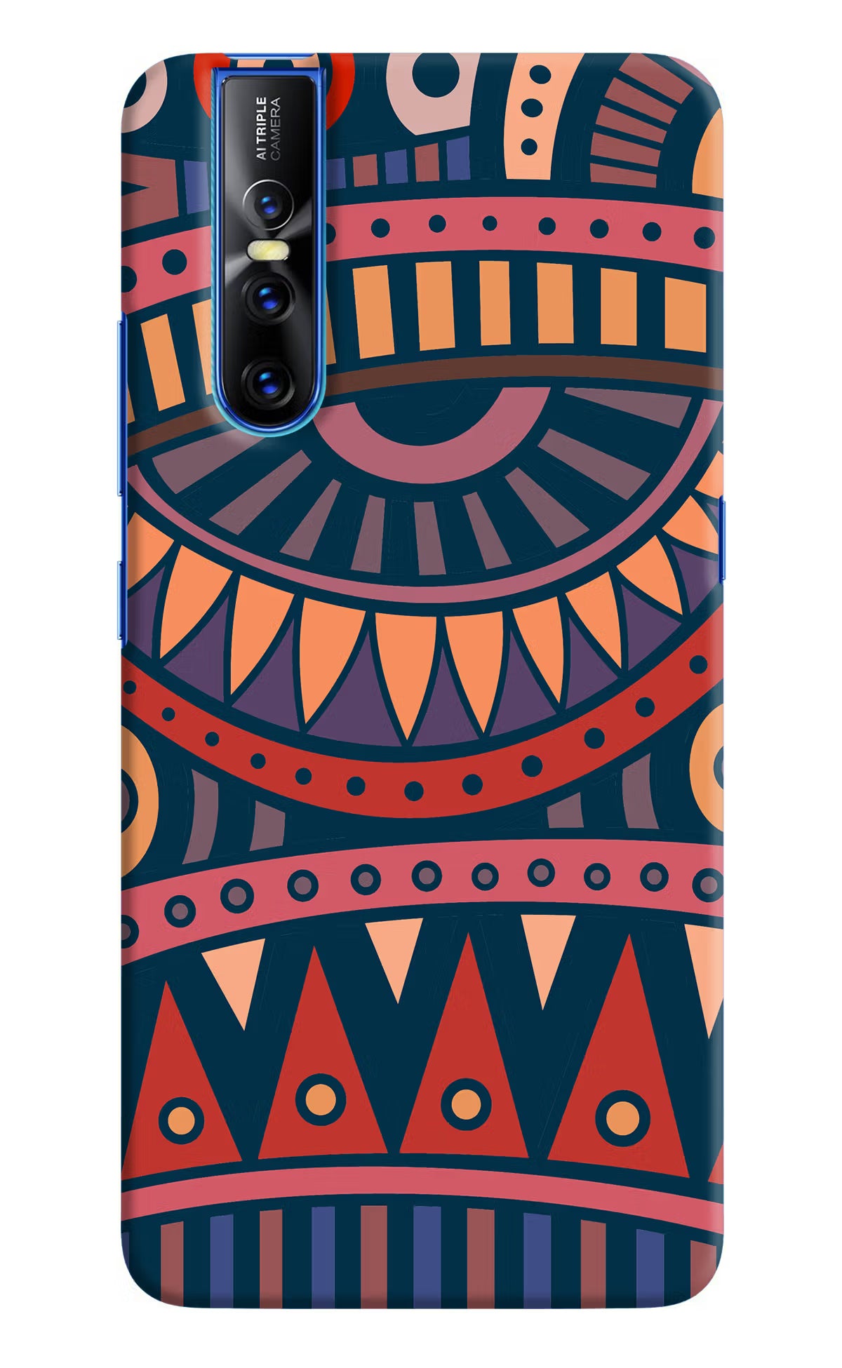 African Culture Design Vivo V15 Pro Hard Case Back Cover by Casekaro