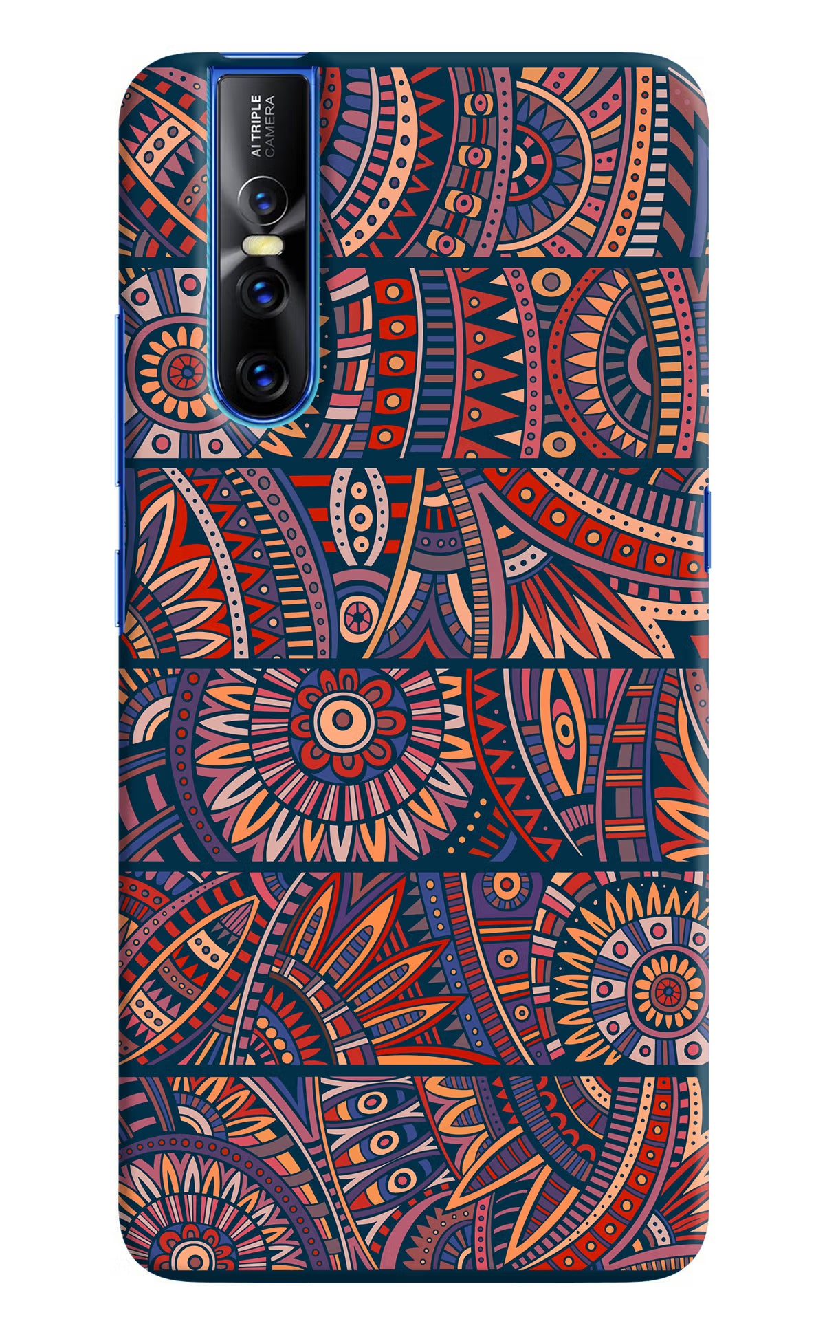 African Culture Design Vivo V15 Pro Hard Case Back Cover by Casekaro