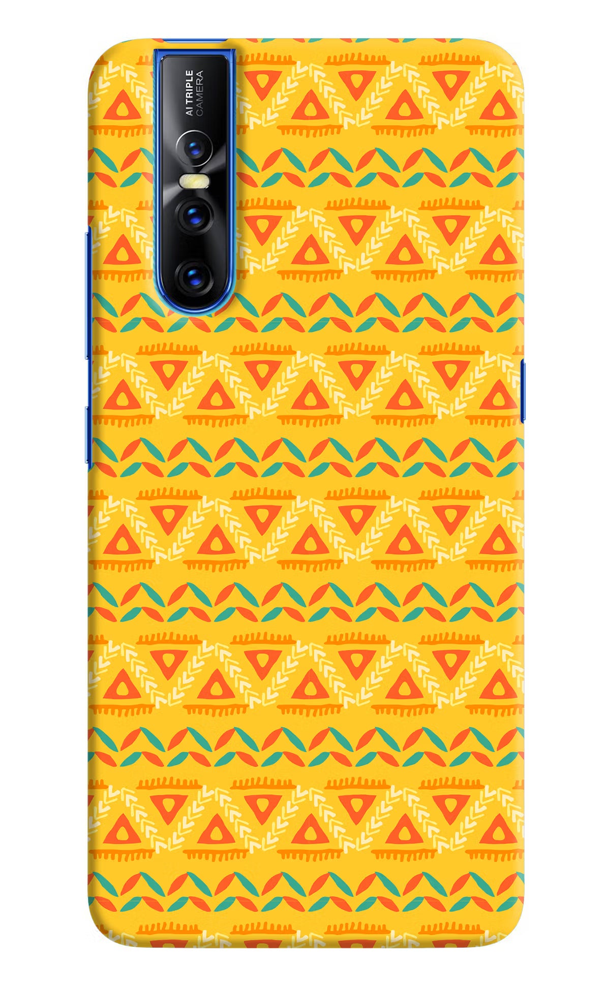 Tribal Pattern Vivo V15 Pro Hard Case Back Cover by Casekaro