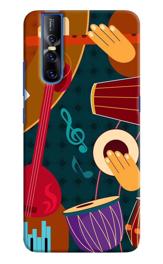 Music Instrument Vivo V15 Pro Hard Case Back Cover by Casekaro