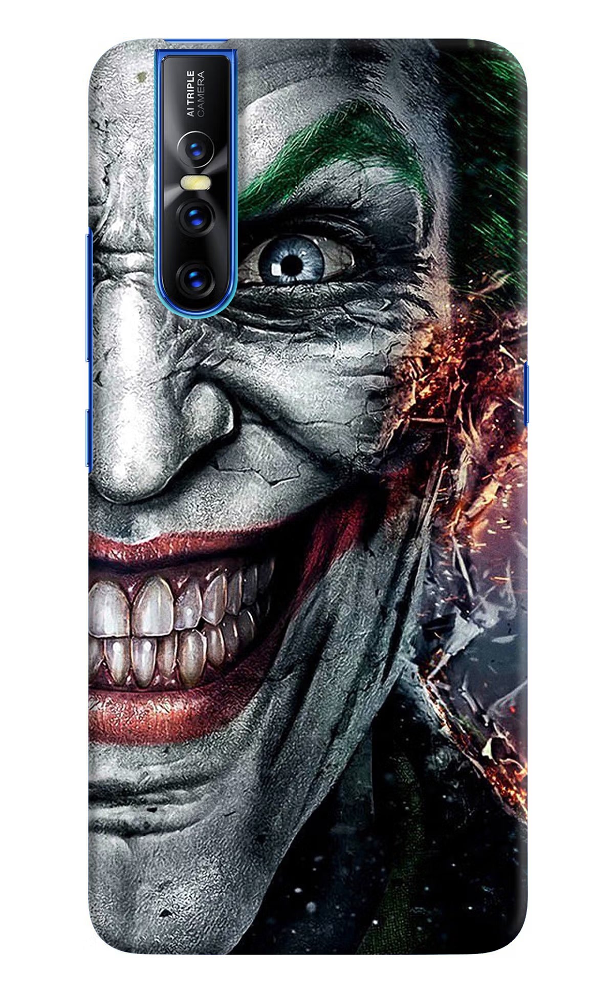 Joker Cam Vivo V15 Pro Hard Case Back Cover by Casekaro