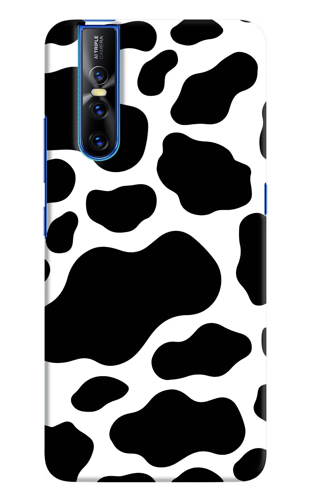 Cow Spots Vivo V15 Pro Hard Case Back Cover by Casekaro