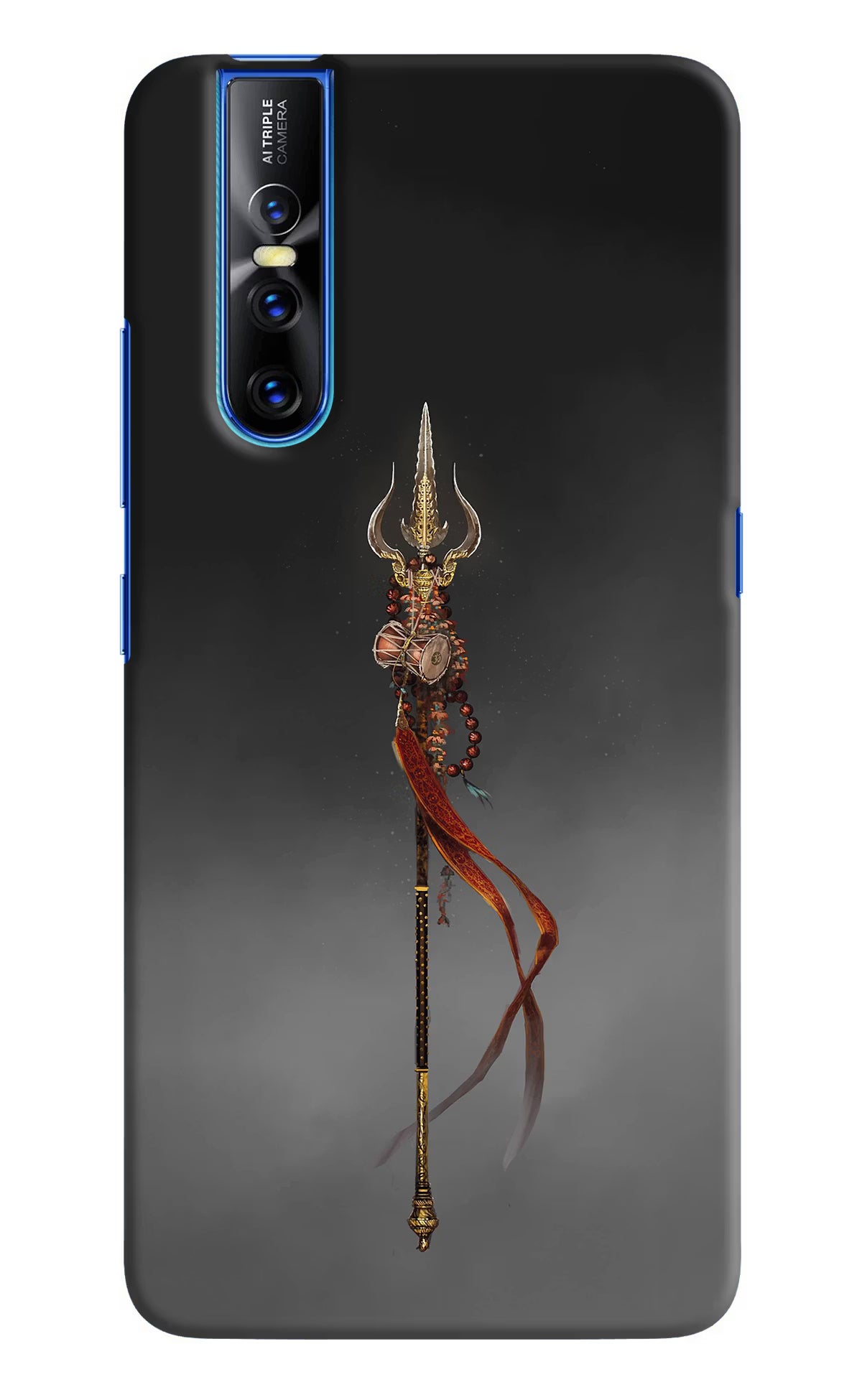 Shiv Trishul Vivo V15 Pro Hard Case Back Cover by Casekaro