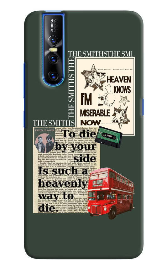 The Smiths Vivo V15 Pro Hard Case Back Cover by Casekaro