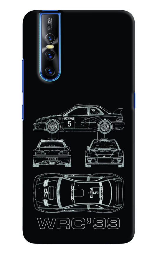 WRC'99 Vivo V15 Pro Hard Case Back Cover by Casekaro