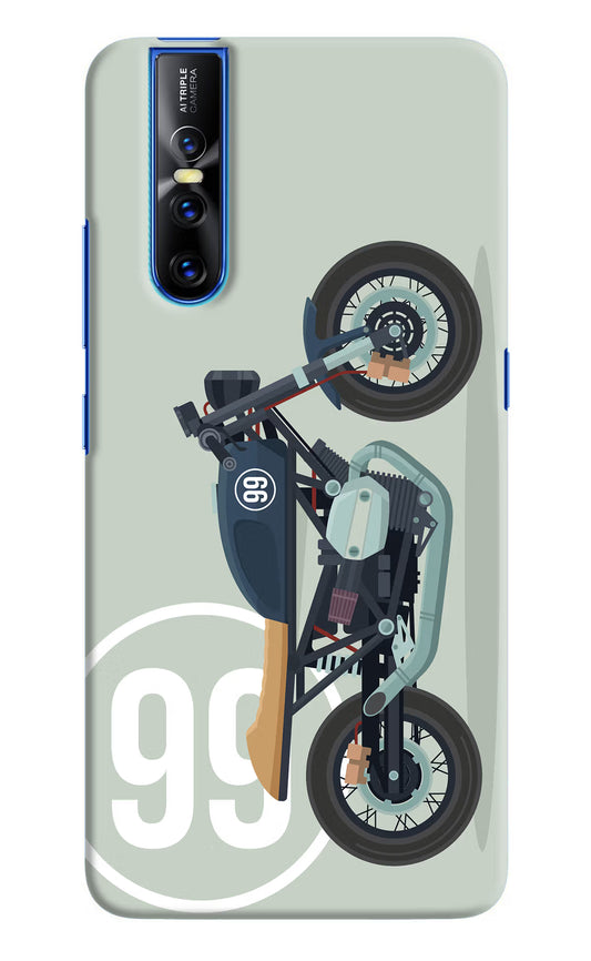 Classic Cafe Racer 99 Vivo V15 Pro Hard Case Back Cover by Casekaro