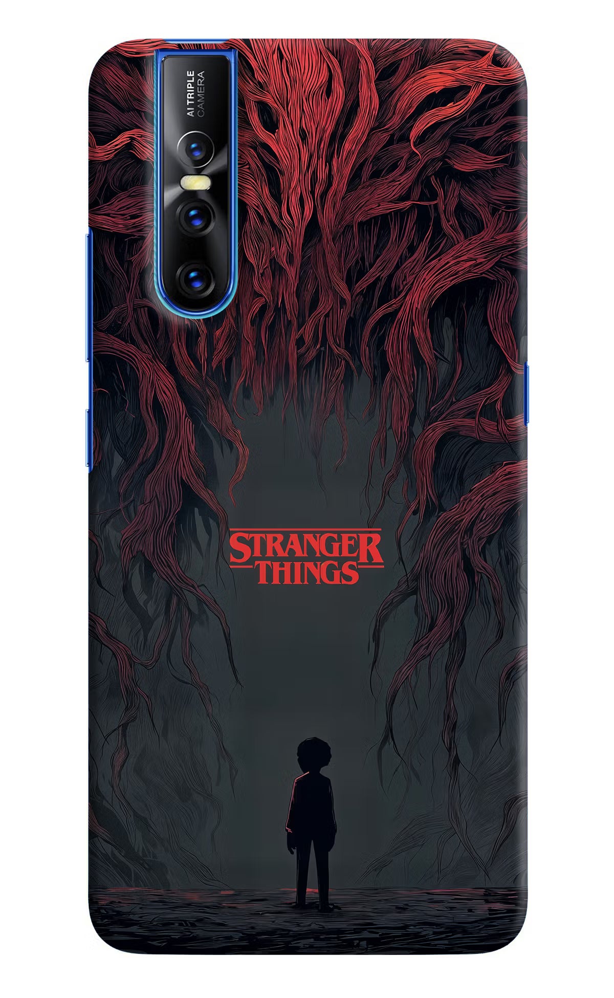 Ordinary Things Dark Side Vivo V15 Pro Hard Case Back Cover by Casekaro