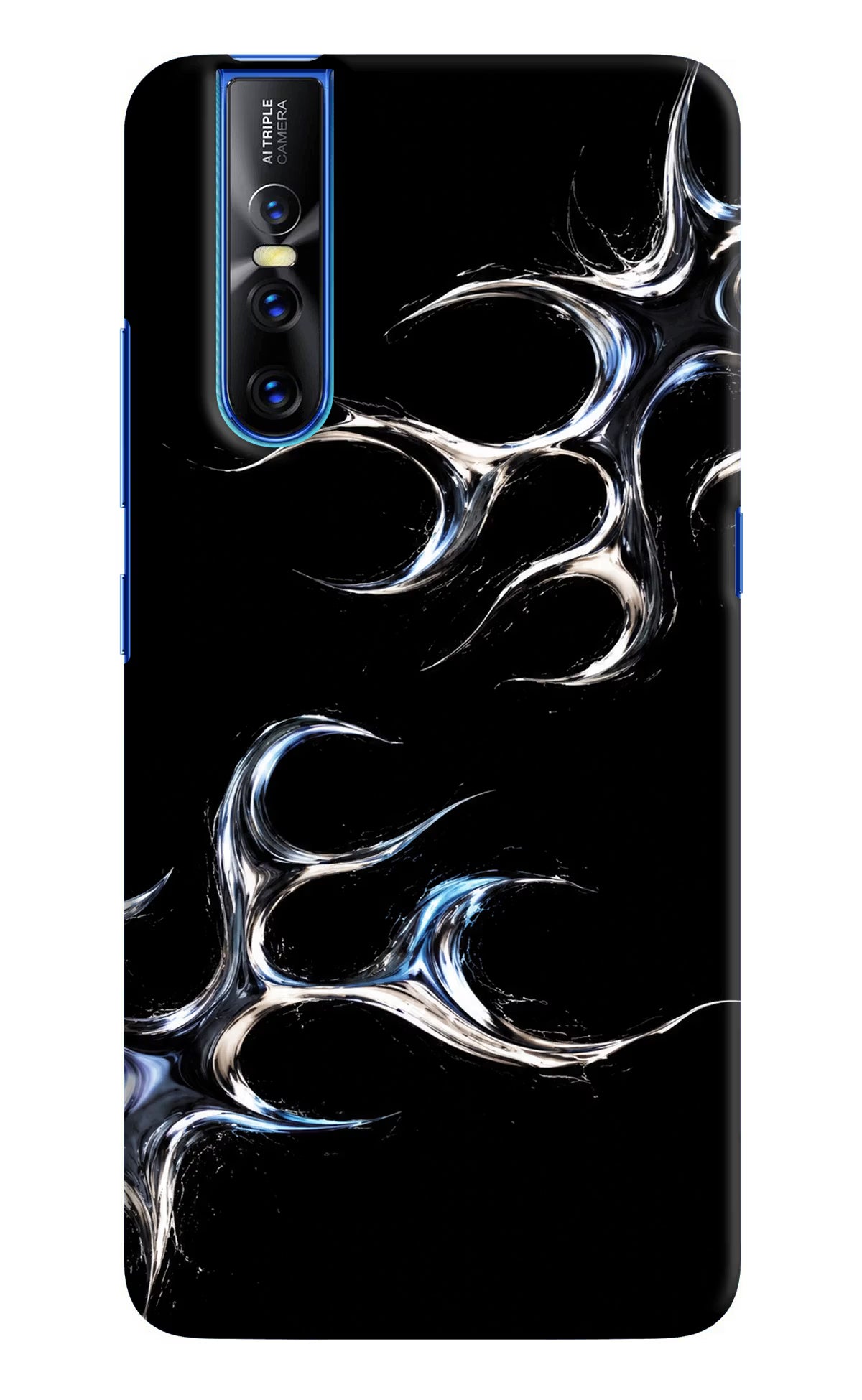 Chrome Tribal Vivo V15 Pro Hard Case Back Cover by Casekaro