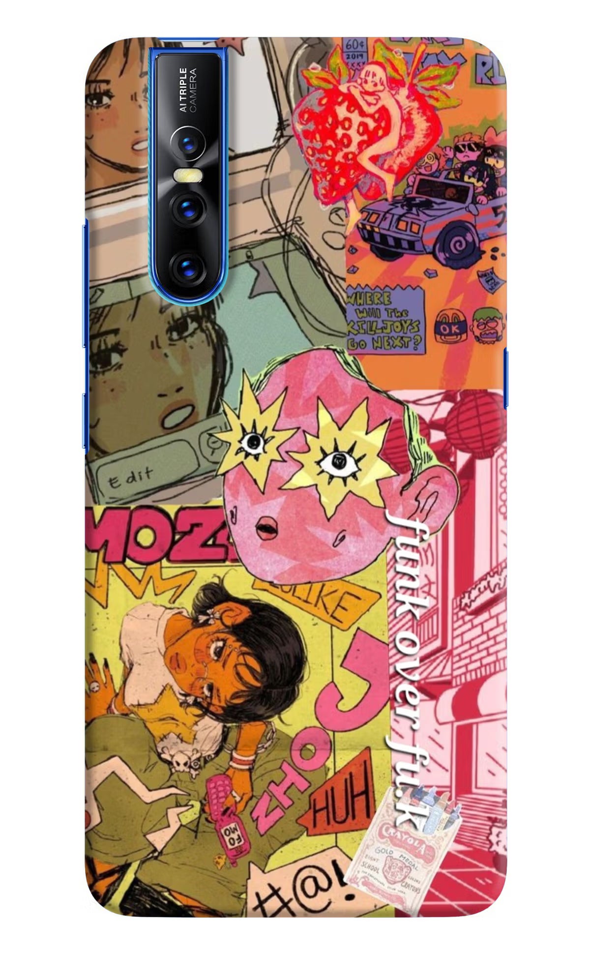 Funkover Vivo V15 Pro Back Cover