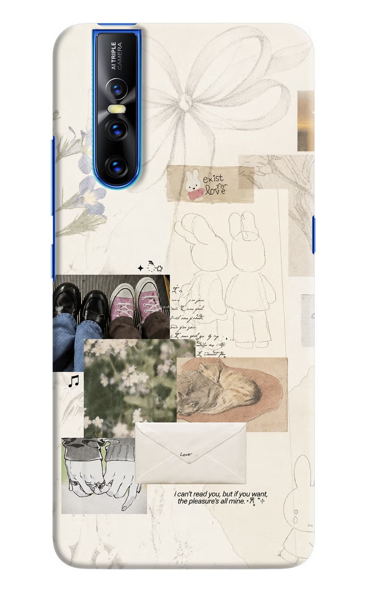Soft Aesthetic Vivo V15 Pro Back Cover