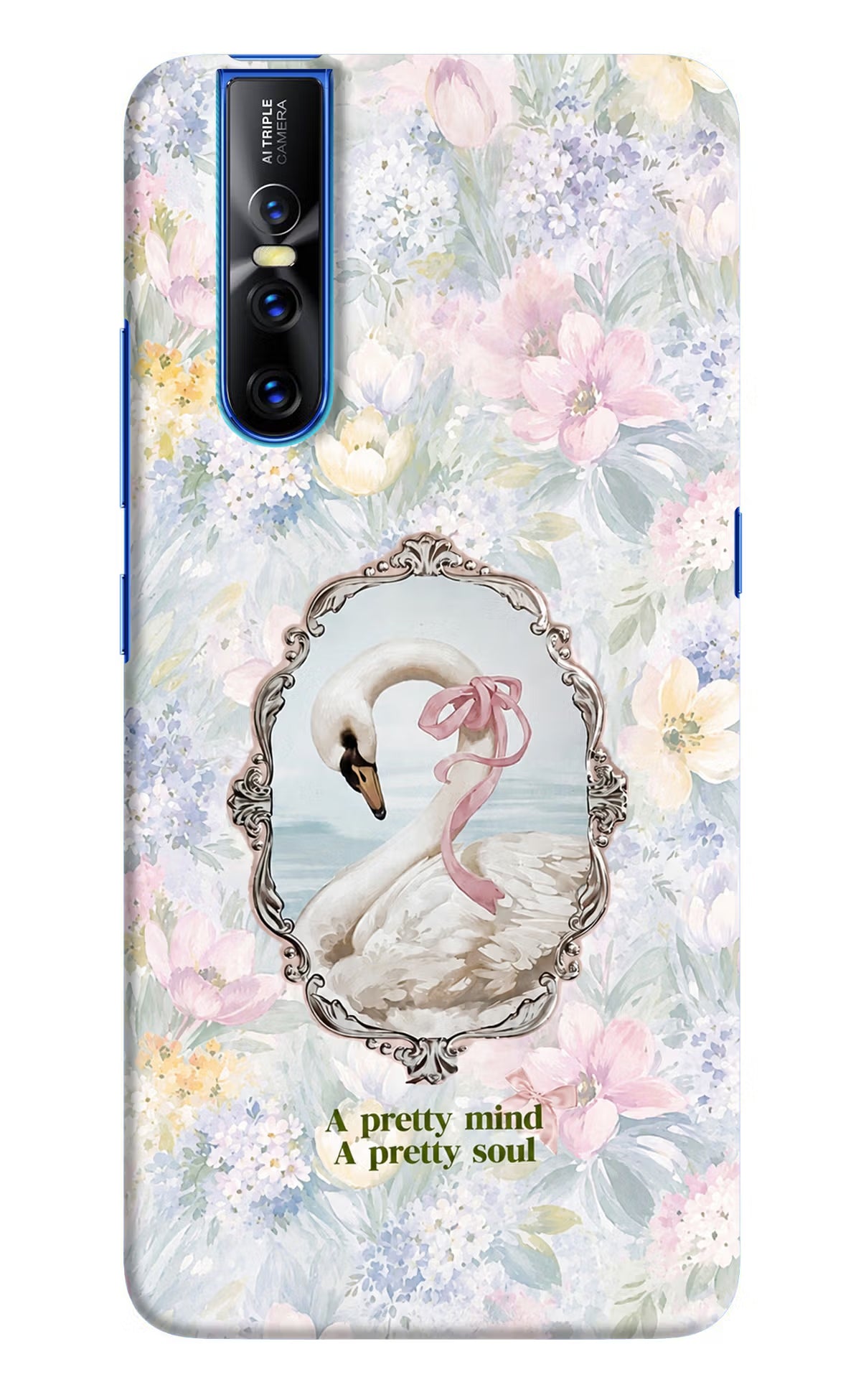 Pretty Mind Pretty Soul Vivo V15 Pro Back Cover