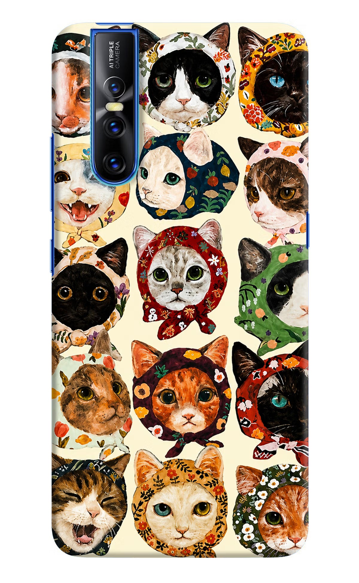 Cool Cat Vivo V15 Pro Back Cover