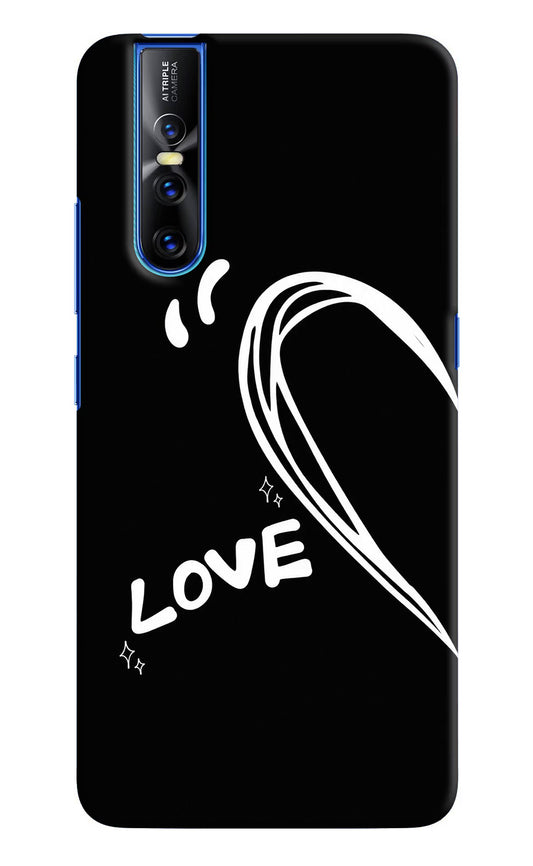 Love Line Vivo V15 Pro Hard Case Back Cover by Casekaro