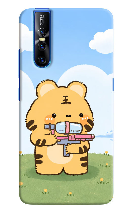 Tiger Treat Vivo V15 Pro Hard Case Back Cover by Casekaro