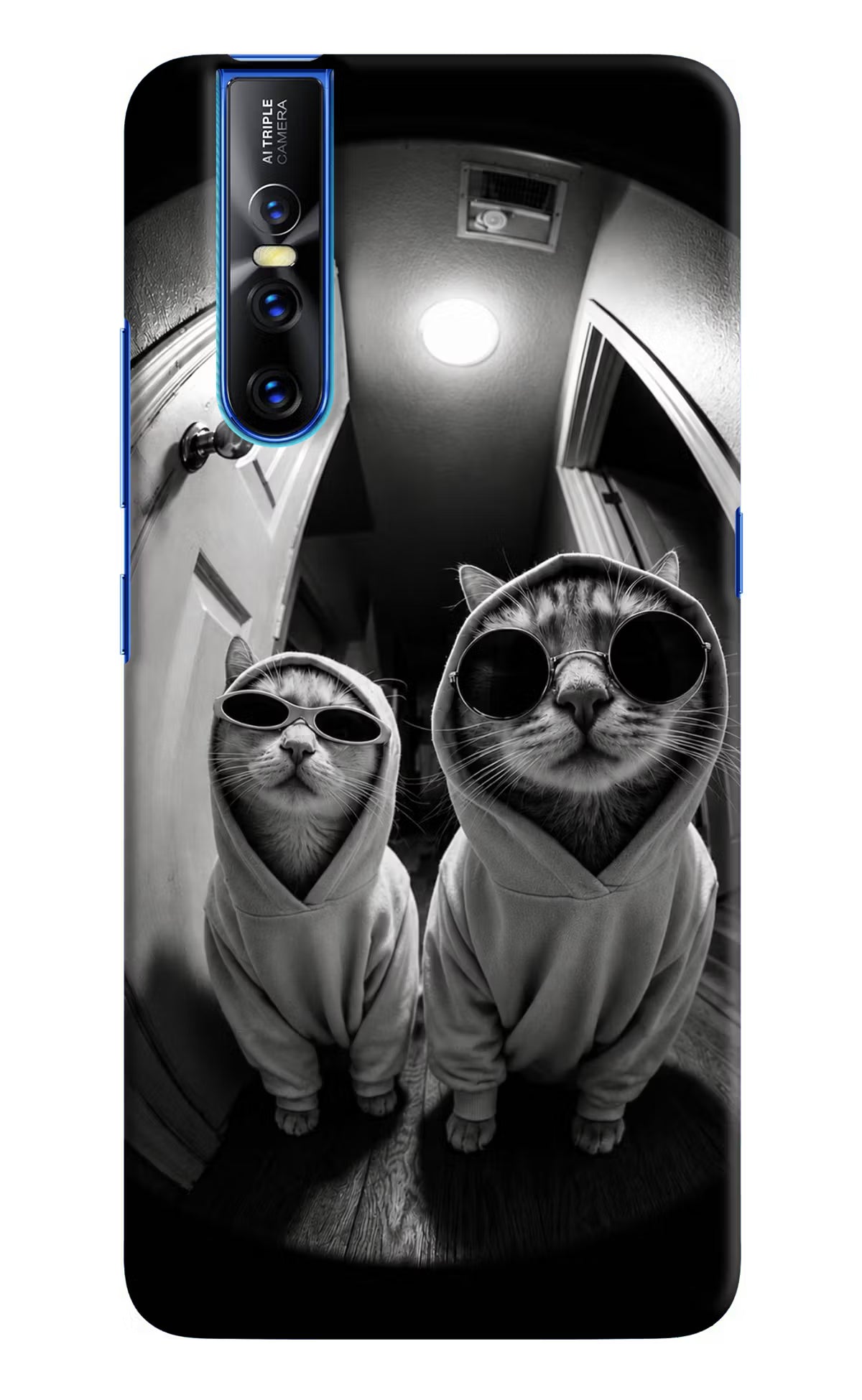 Hood Cats Vivo V15 Pro Back Cover
