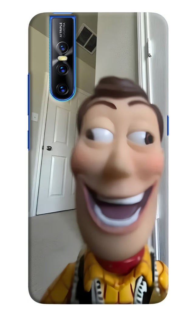 Side Eye Woody Vivo V15 Pro Hard Case Back Cover by Casekaro