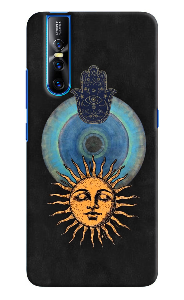 Divine Sun Vivo V15 Pro Hard Case Back Cover by Casekaro