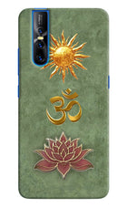 Om & Lotus Vivo V15 Pro Back Cover
