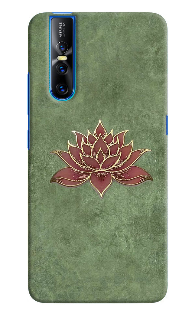 Lotus Grace Vivo V15 Pro Hard Case Back Cover by Casekaro