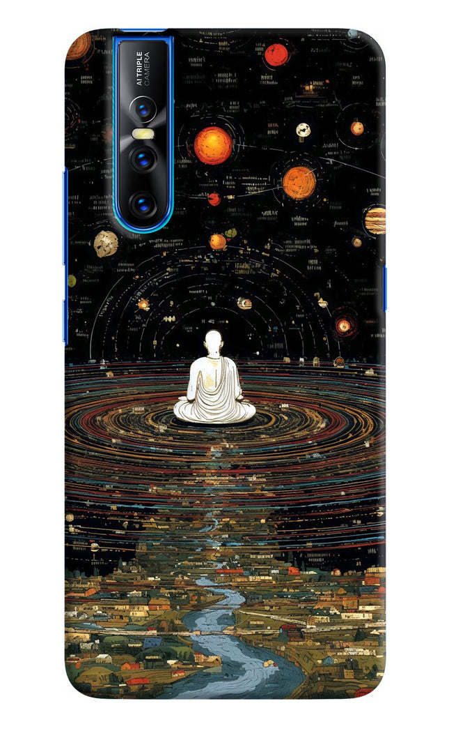Space Monk Vivo V15 Pro Hard Case Back Cover by Casekaro