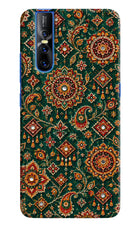 Green Pataka Vivo V15 Pro Hard Case Back Cover by Casekaro