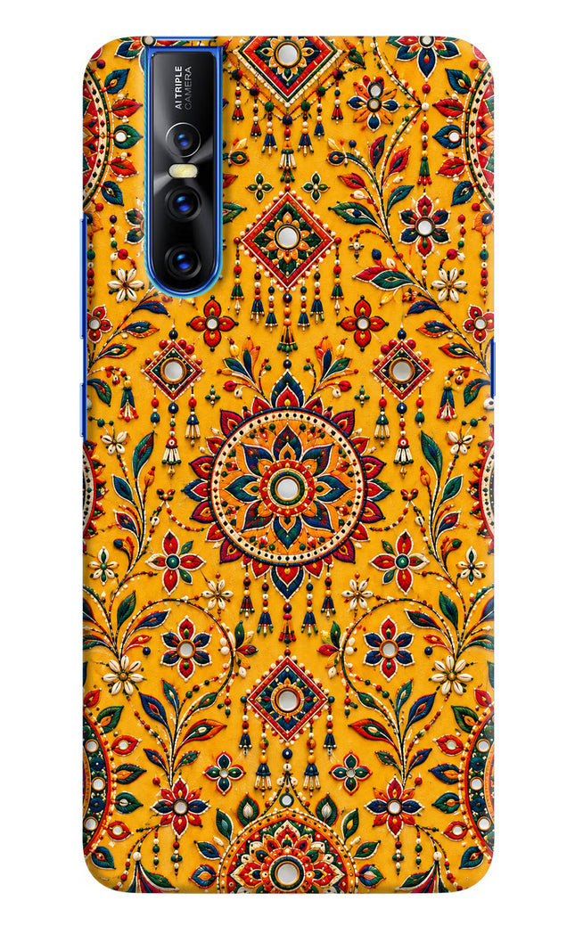 Sunlit Aura Vivo V15 Pro Hard Case Back Cover by Casekaro
