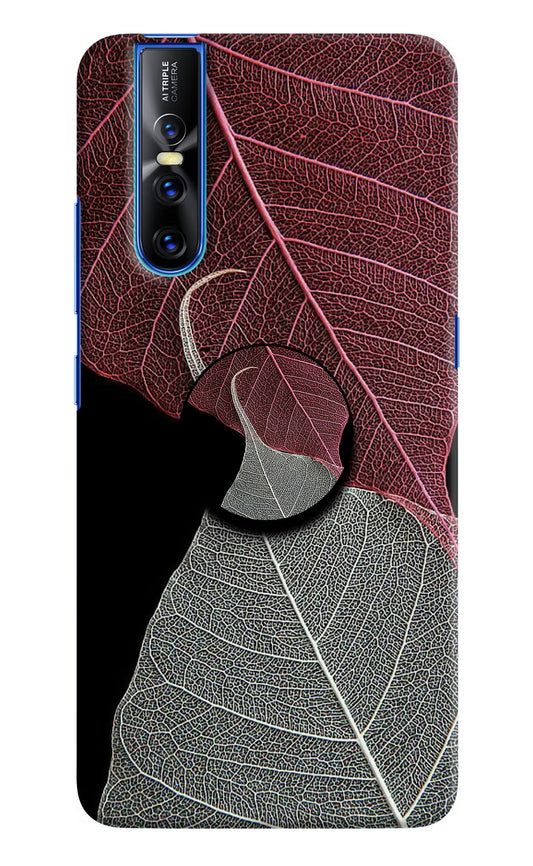 Leaf Pattern Vivo V15 Pro Pop Case by Casekaro