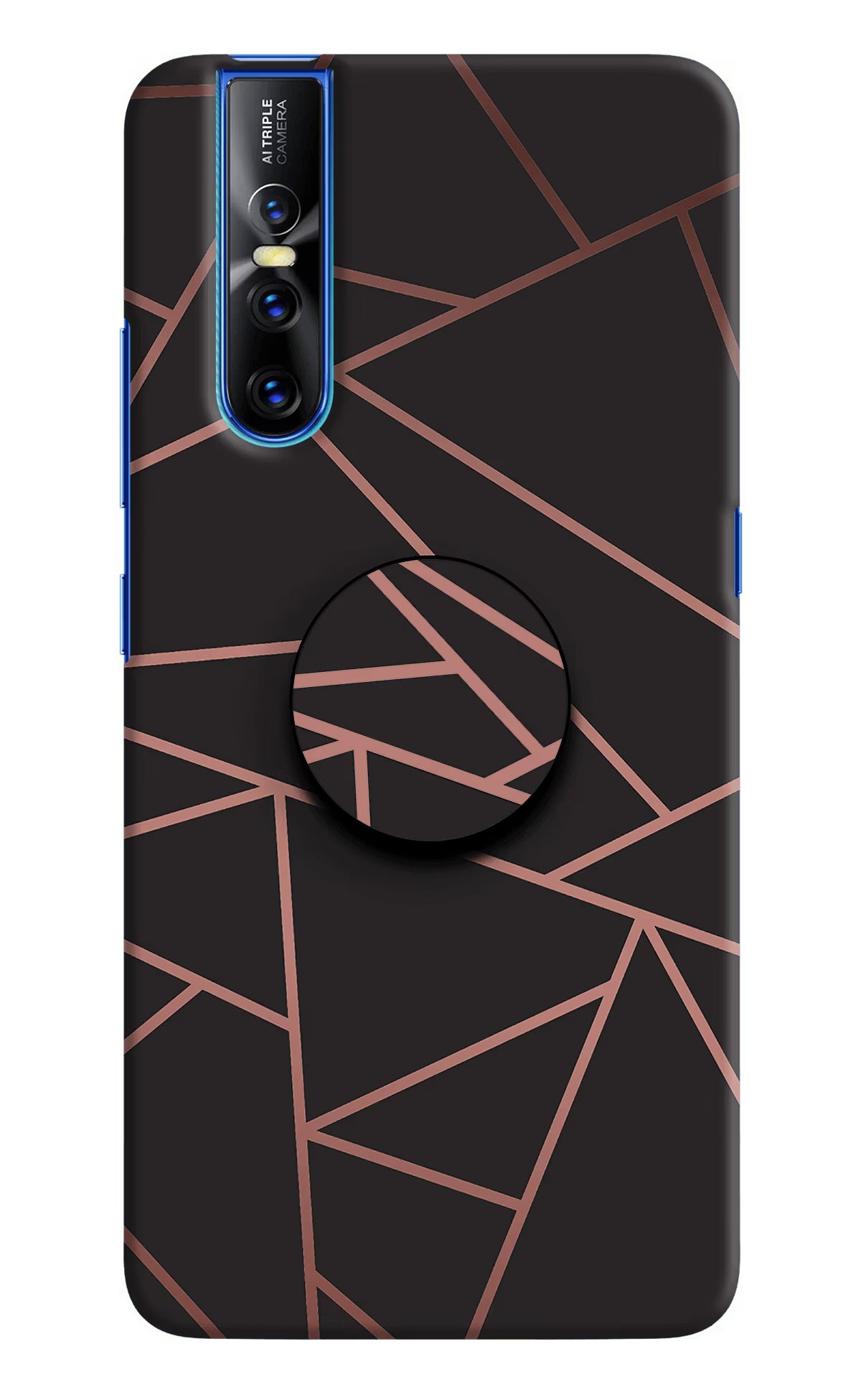 Geometric Pattern Vivo V15 Pro Pop Case by Casekaro