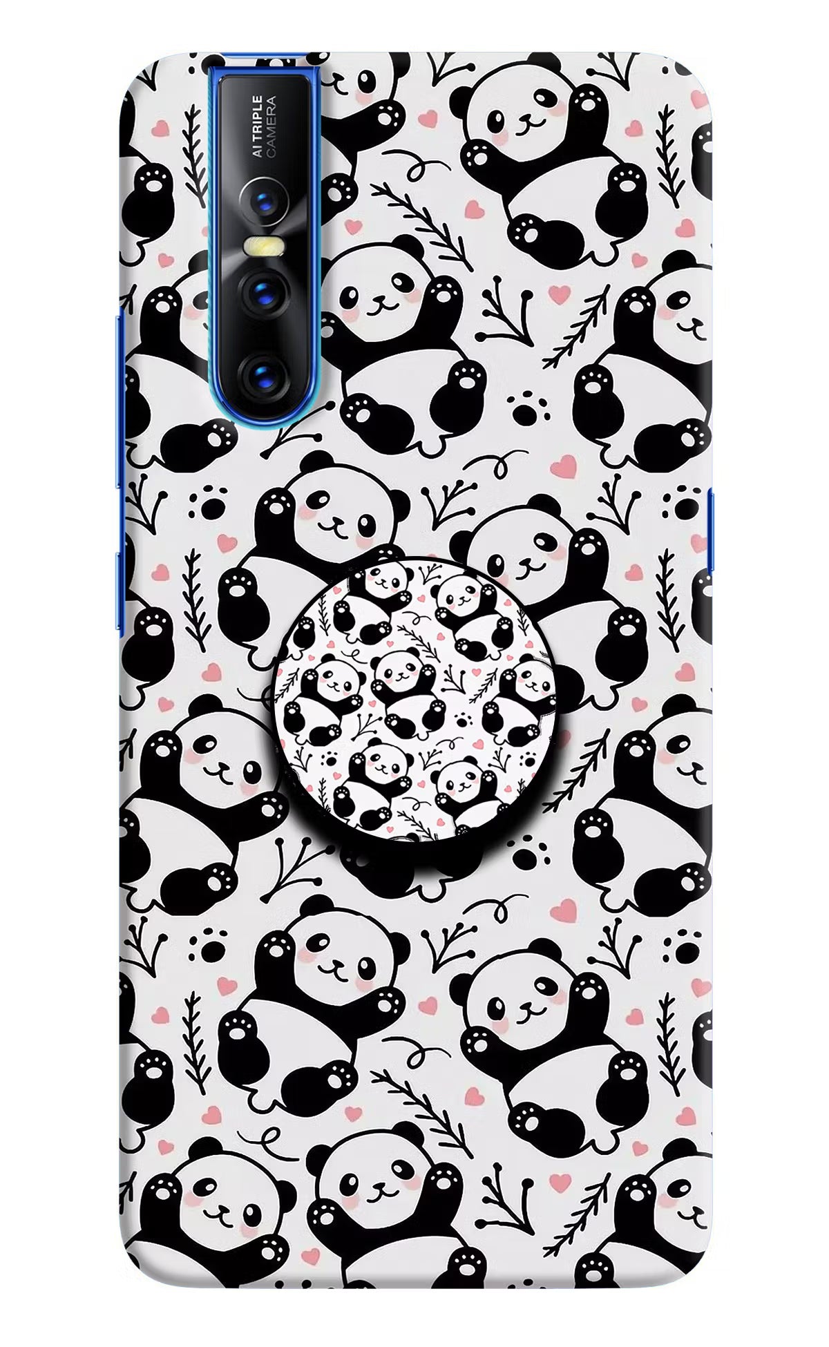 Cute Panda Vivo V15 Pro Pop Case by Casekaro