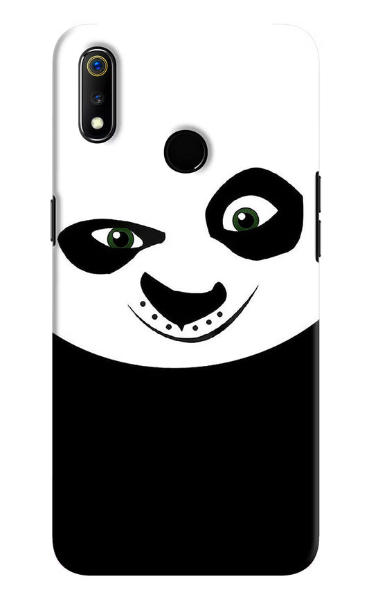 Panda Realme 3 Hard Case Back Cover by Casekaro