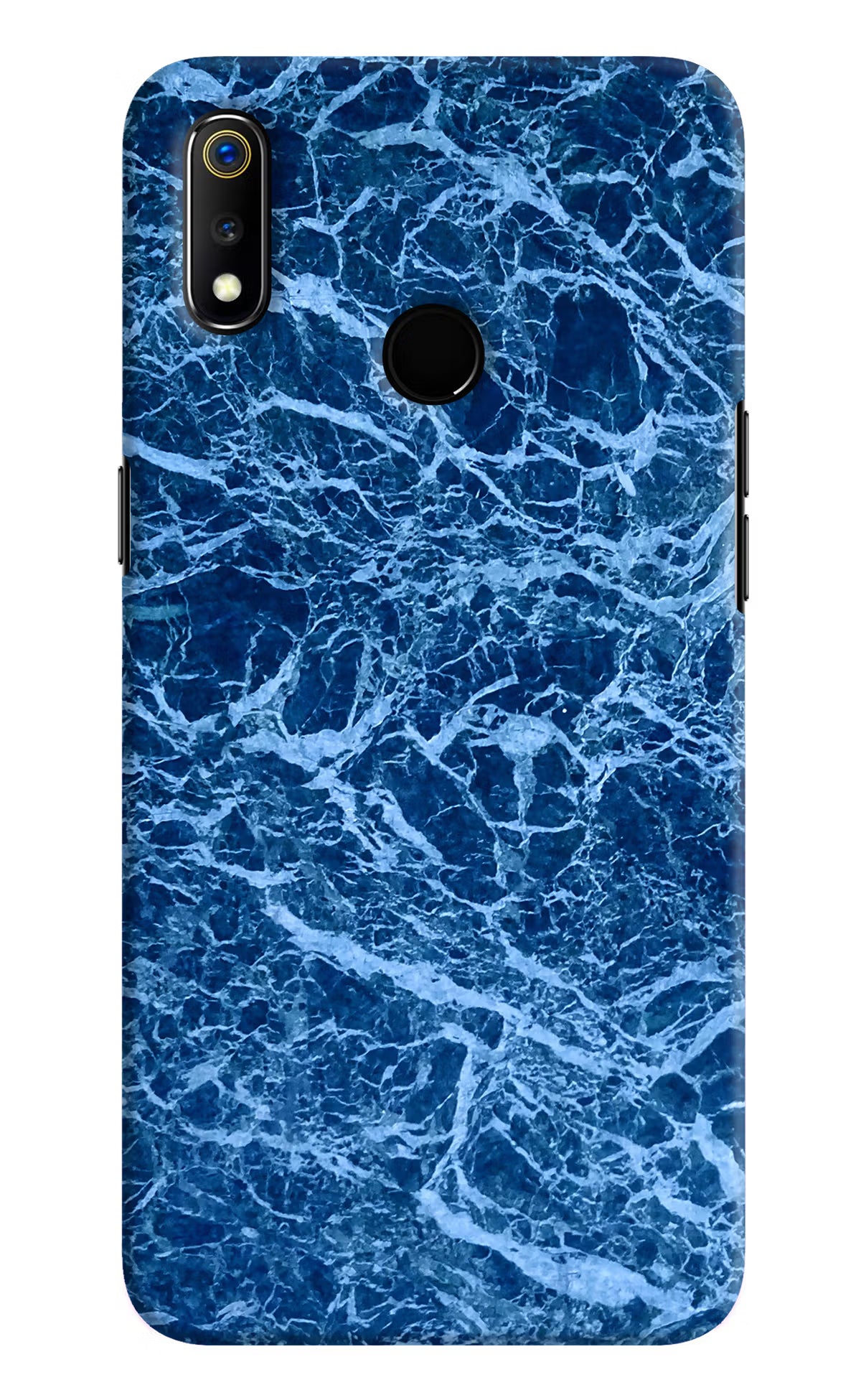 Blue Marble Realme 3 Hard Case Back Cover by Casekaro