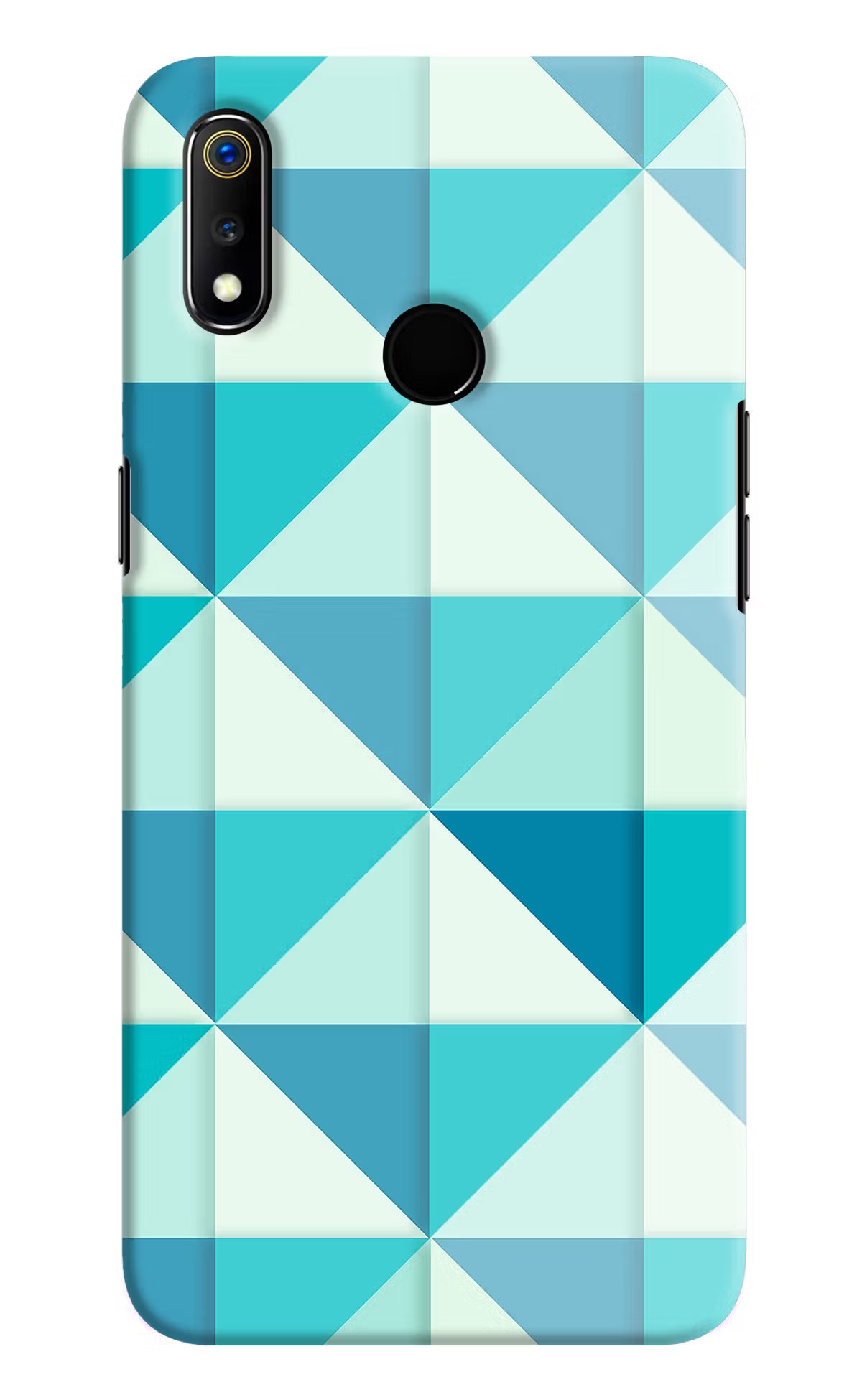 Abstract Realme 3 Hard Case Back Cover by Casekaro