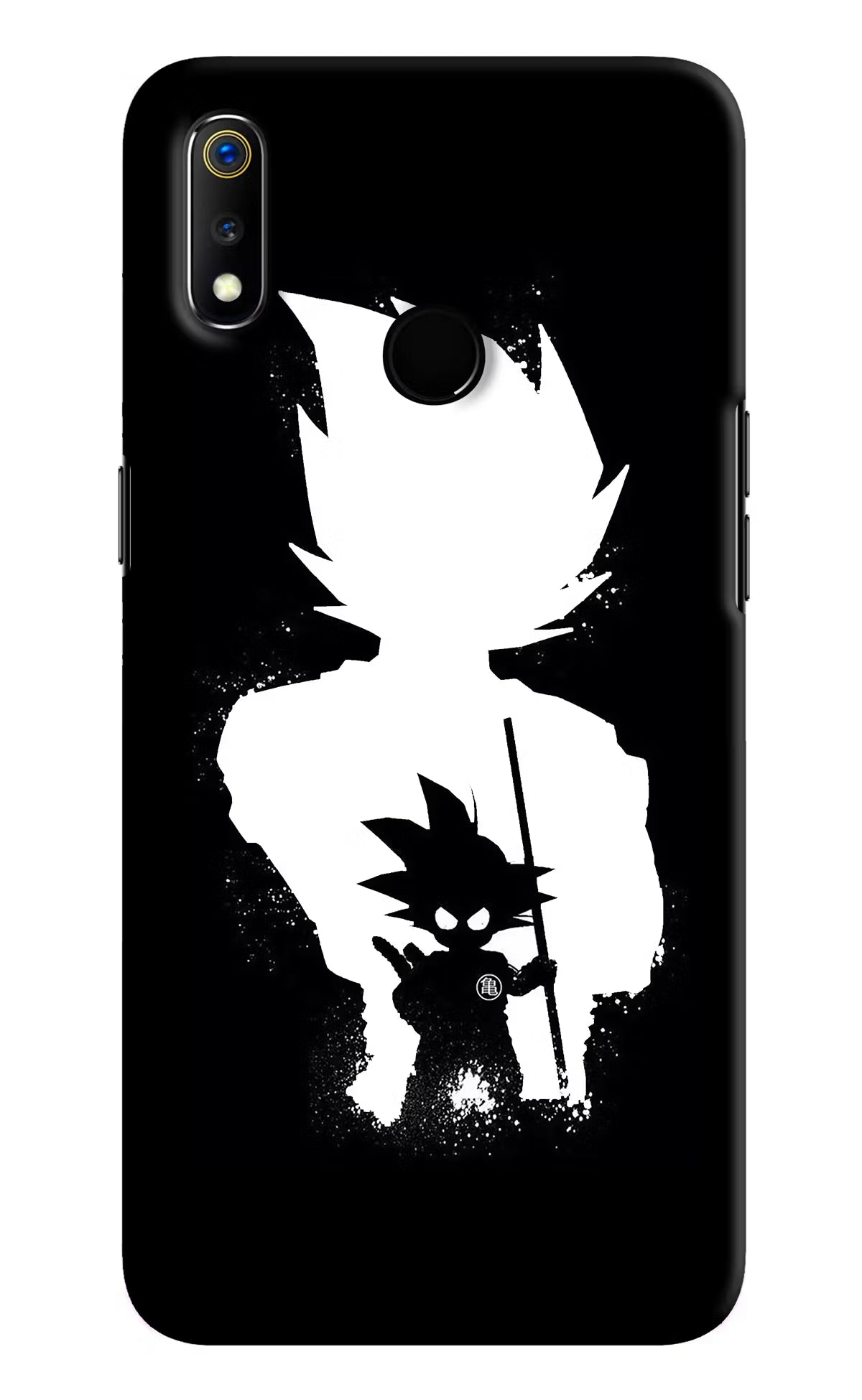 Goku Shadow Realme 3 Hard Case Back Cover by Casekaro