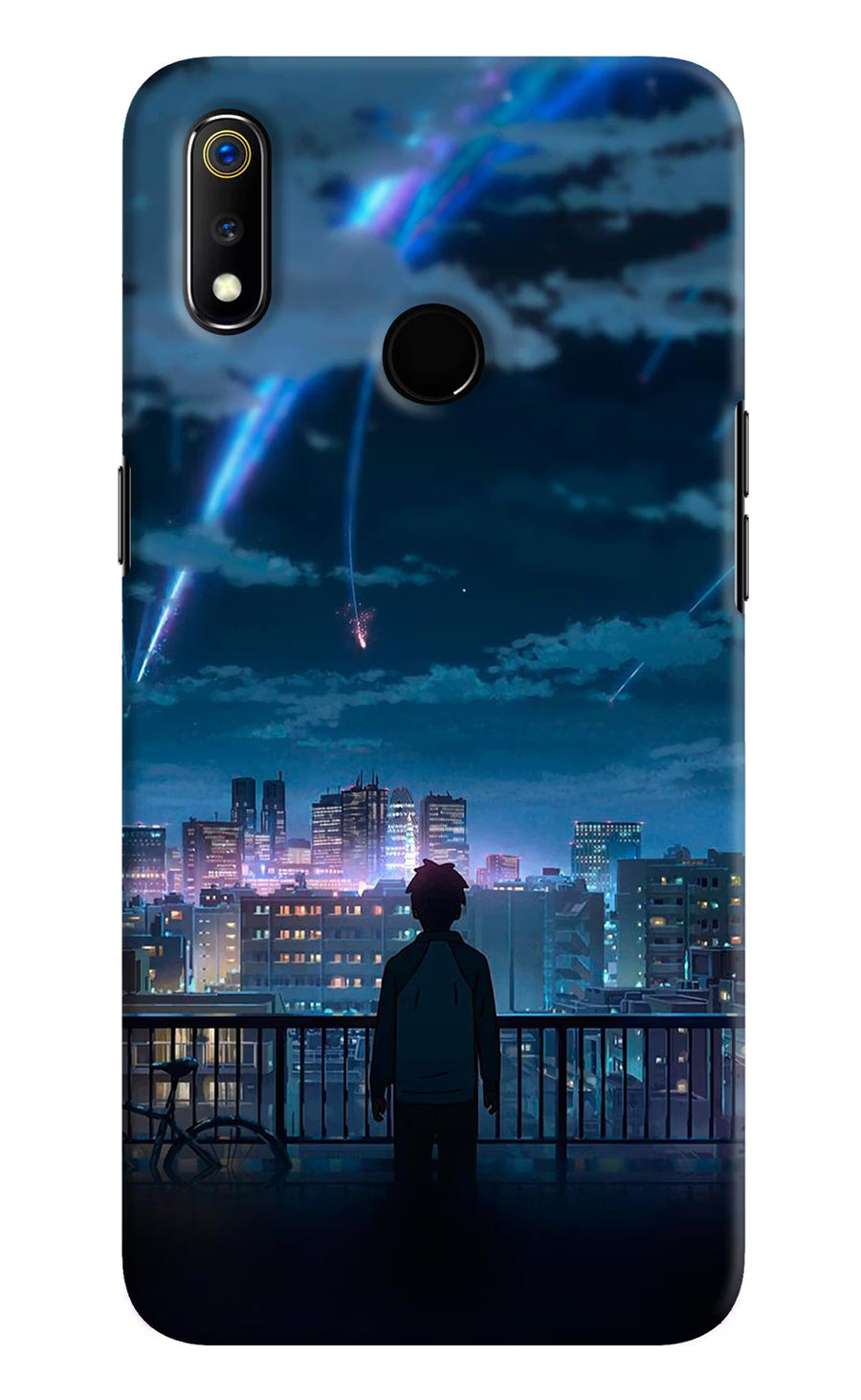 Anime Realme 3 Back Cover, Hard case