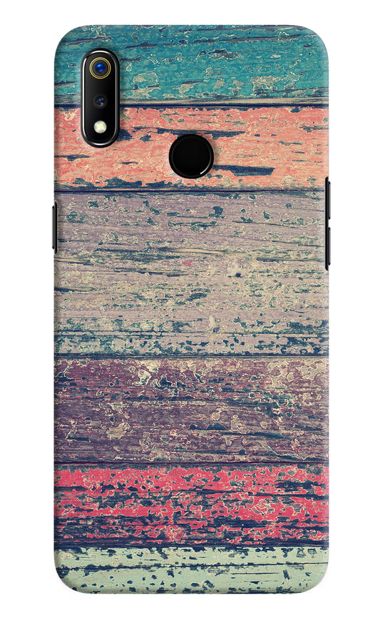 Colourful Wall Realme 3 Hard Case Back Cover by Casekaro
