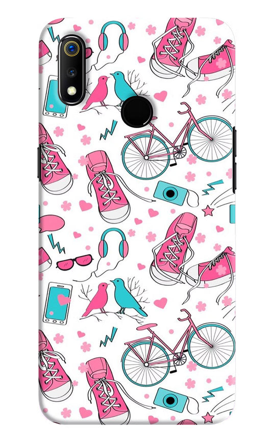 Artwork Realme 3 Hard Case Back Cover by Casekaro
