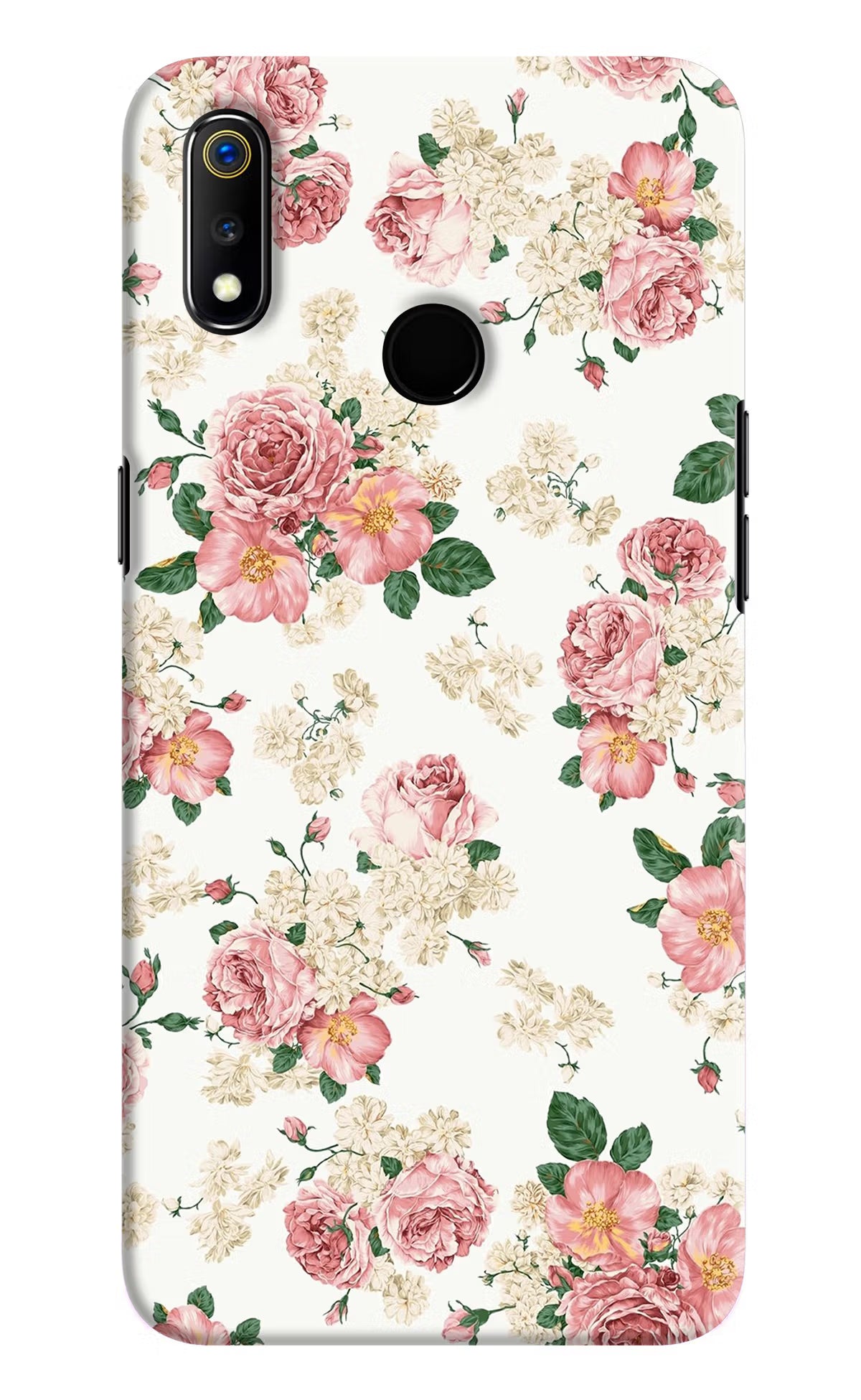Flowers Realme 3 Hard Case Back Cover by Casekaro